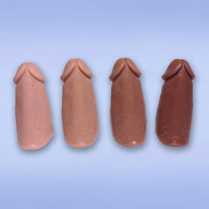 All four of the PeenPocket pleasure sleeve in a row.