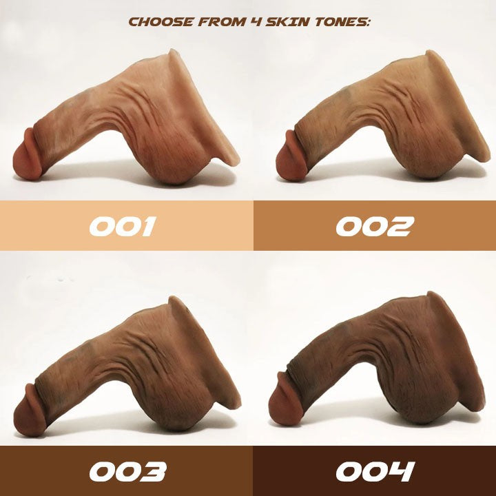 Image showing all four Jimmy STPs in a row, in all four skin tones.