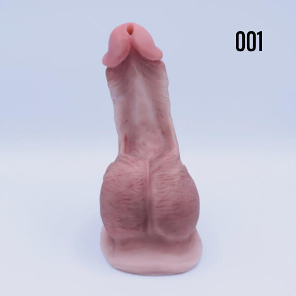 Jimmy STP stand to pee packer in skin tone 001 underside.