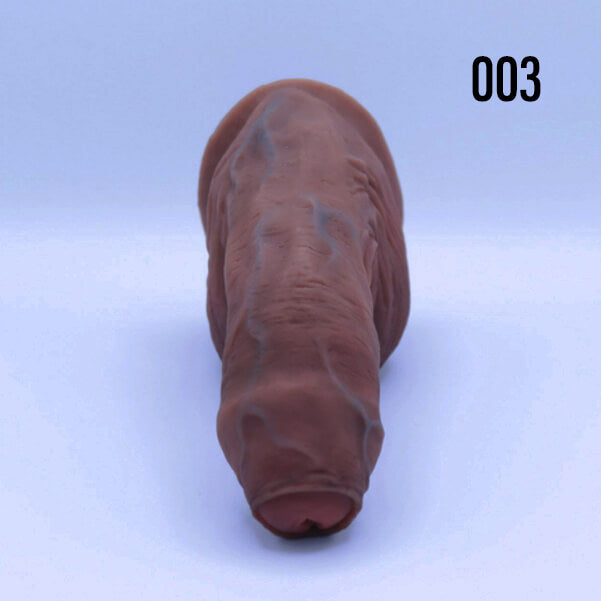 Top of the 003 Painted Uncut Jimmy STP stand to pee packer for trans men.