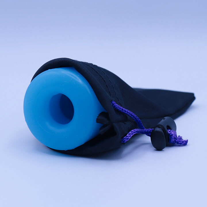 Close up of the front of the ShotPocket.